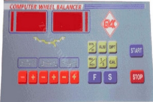 Панель на балансировочный станок МБК, MBW